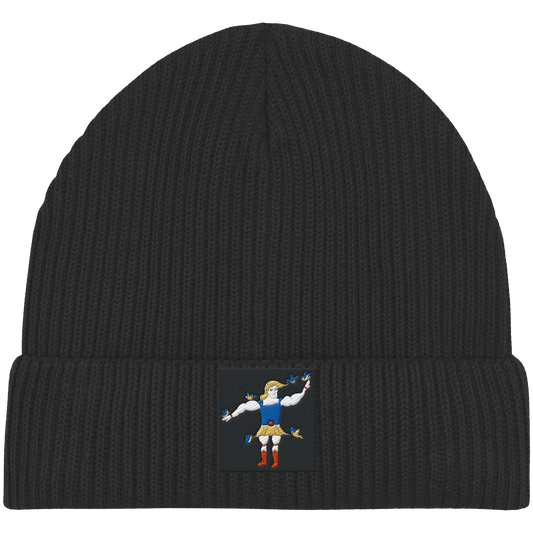 Hercules Embroidery - Organic Fisherman Beanie