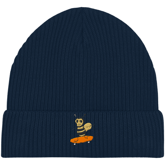 Rolling Bee - Organic Fisherman Beanie