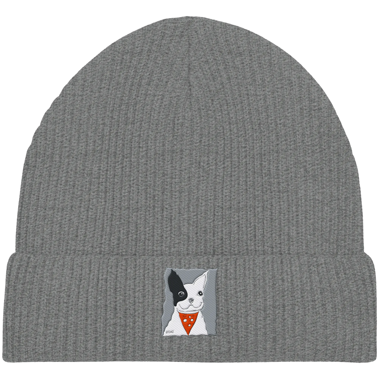 Diez Embroidery - Organic Fisherman Beanie