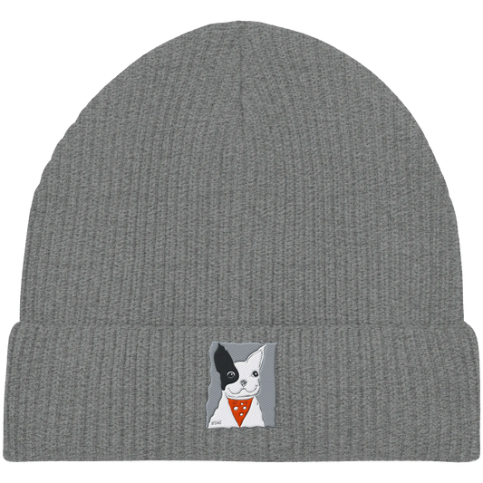 Diez Embroidery - Organic Fisherman Beanie