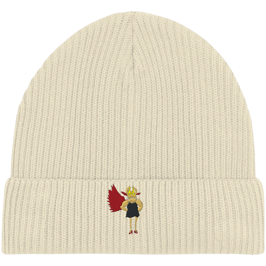Anger Alchemist Embroidery - Organic Fisherman Beanie