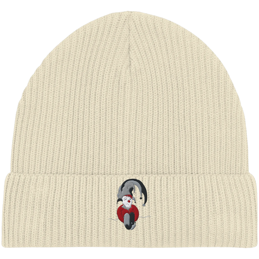 Blue Clown - Organic Fisherman Beanie