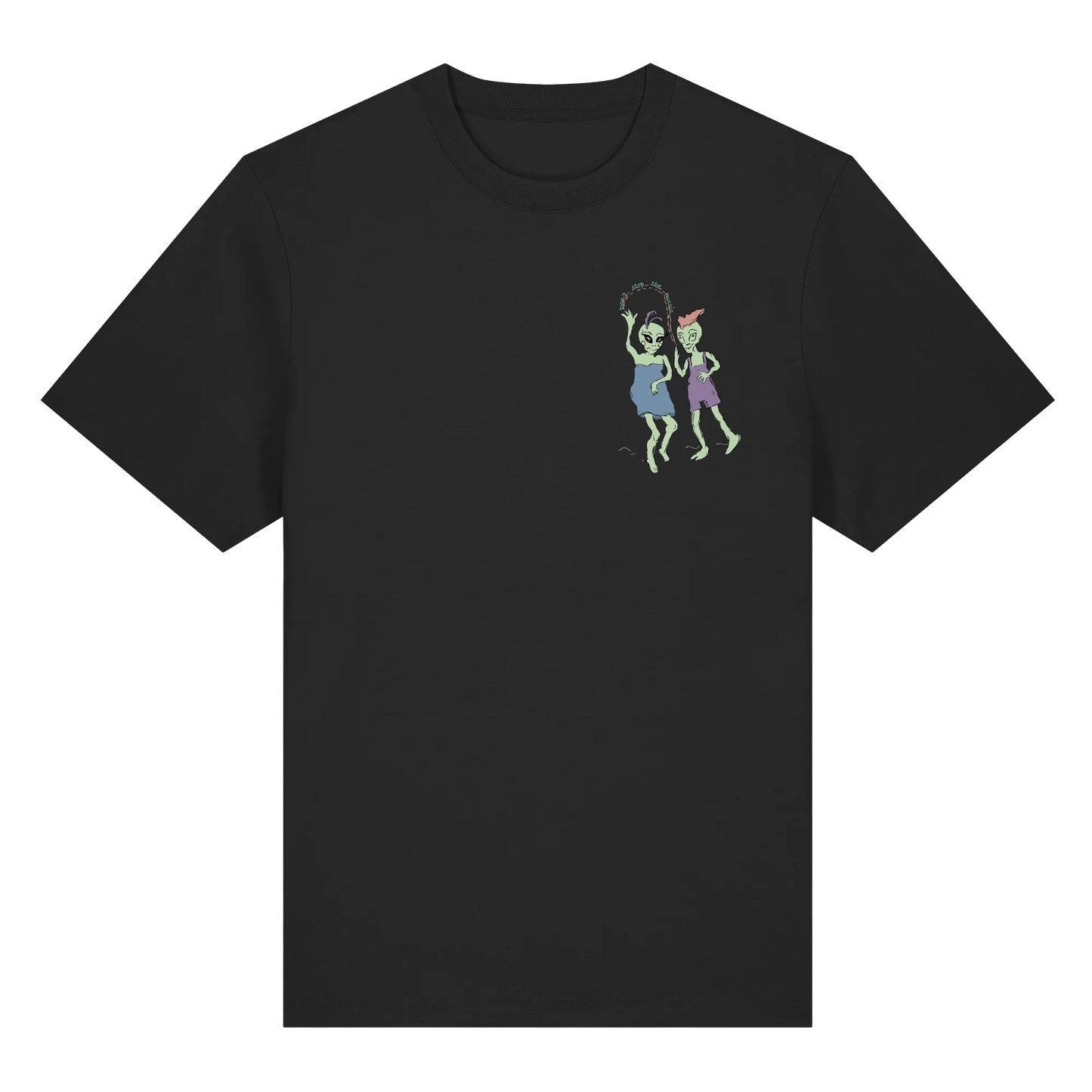 Dancing Aliens! - Organic Heavy T-Shirt