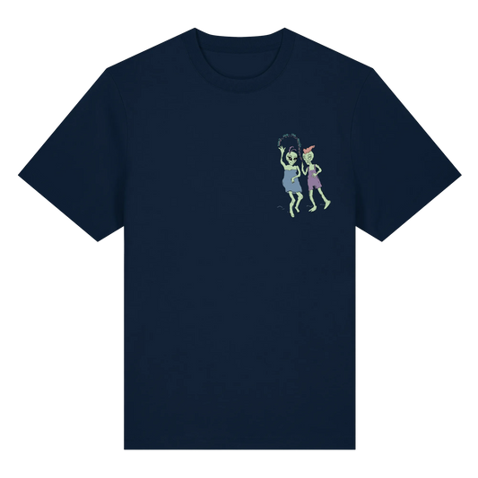 Dancing Aliens! - Organic Heavy T-Shirt