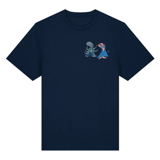 Octopus Dialogue - Organic Heavy T-Shirt
