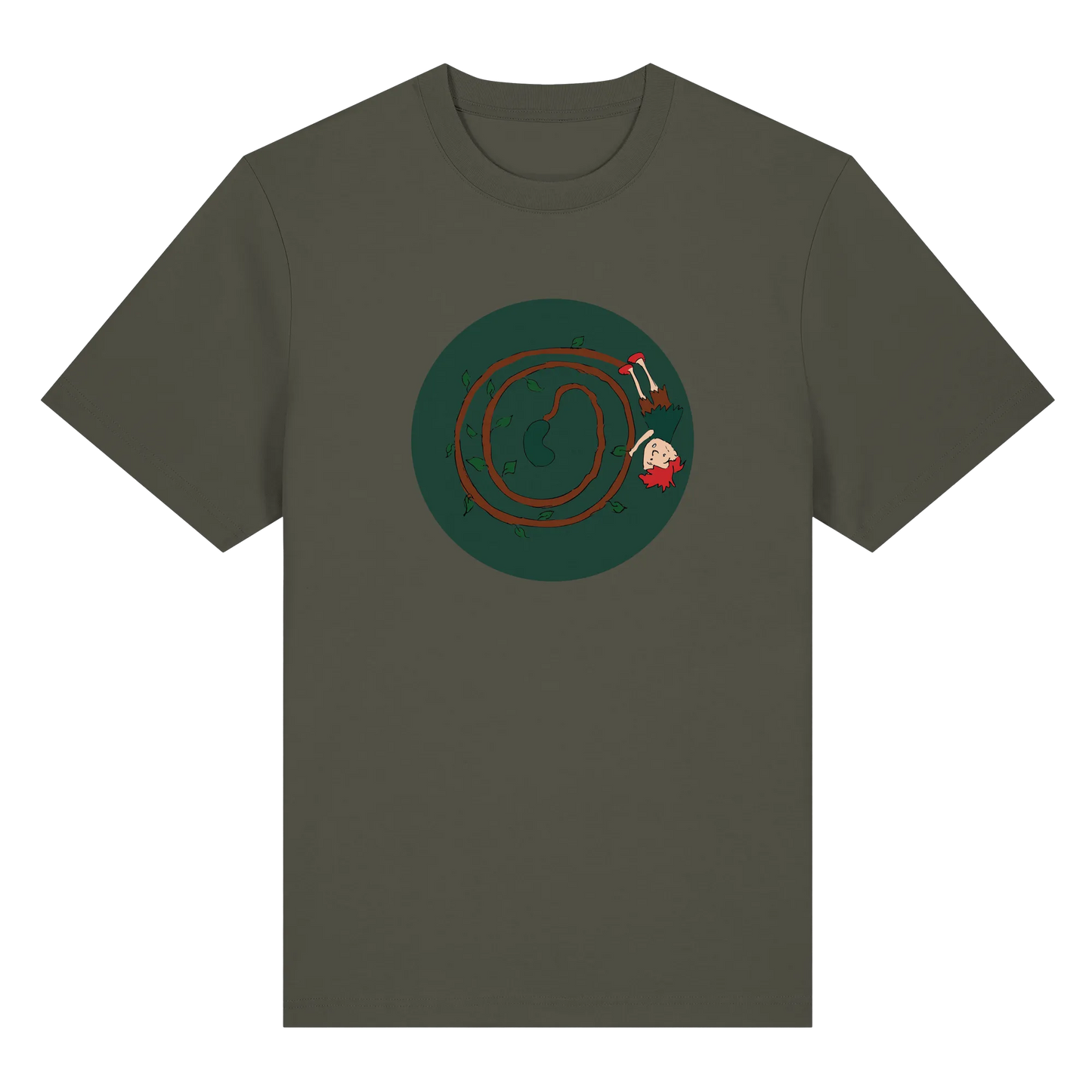 Jack and mushrooms - Organic Heavy T-Shirt
