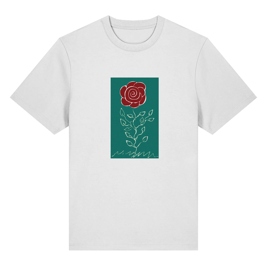 Rose - Organic Heavy T-Shirt