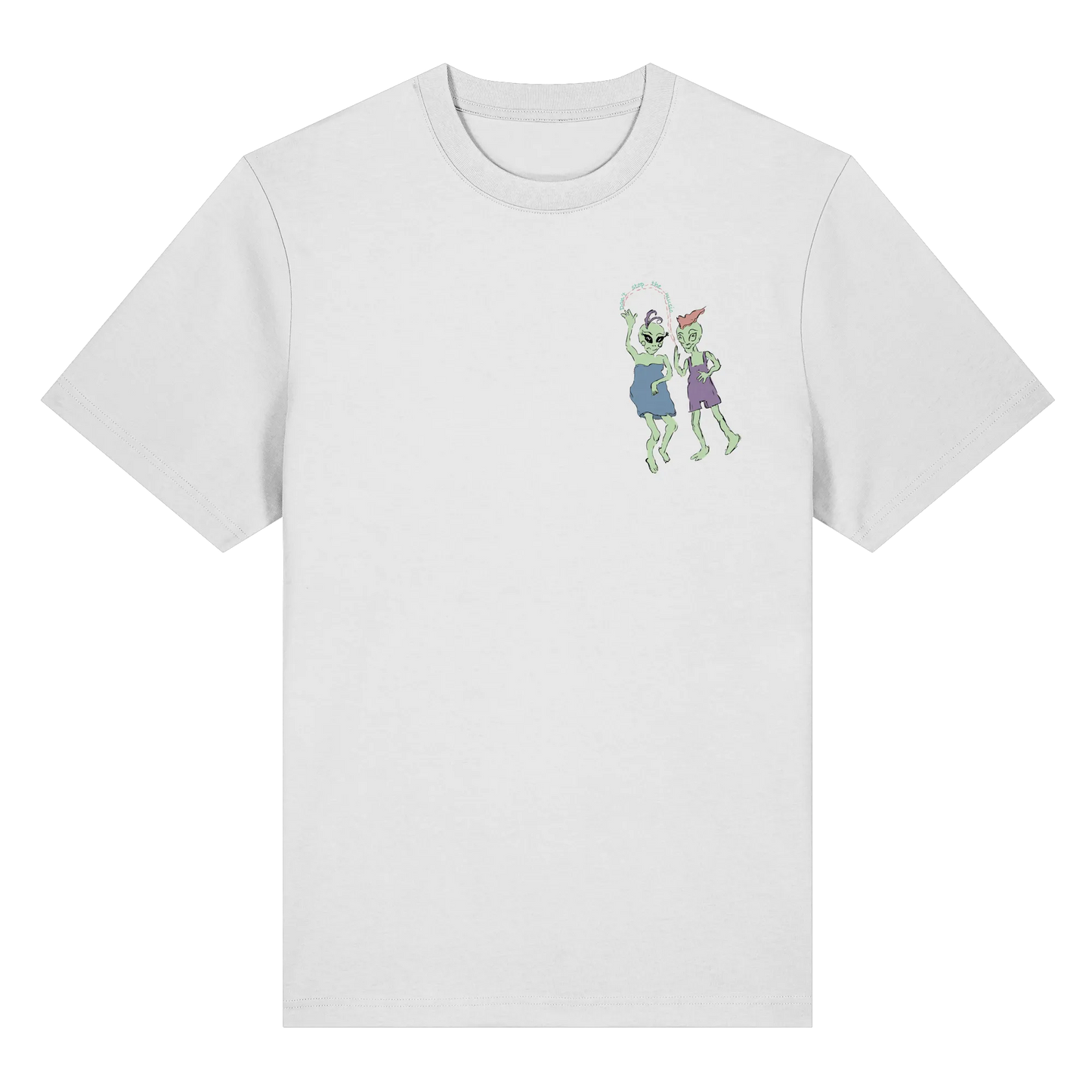 Dancing Aliens! - Organic Heavy T-Shirt
