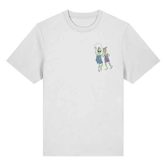 Dancing Aliens! - Organic Heavy T-Shirt