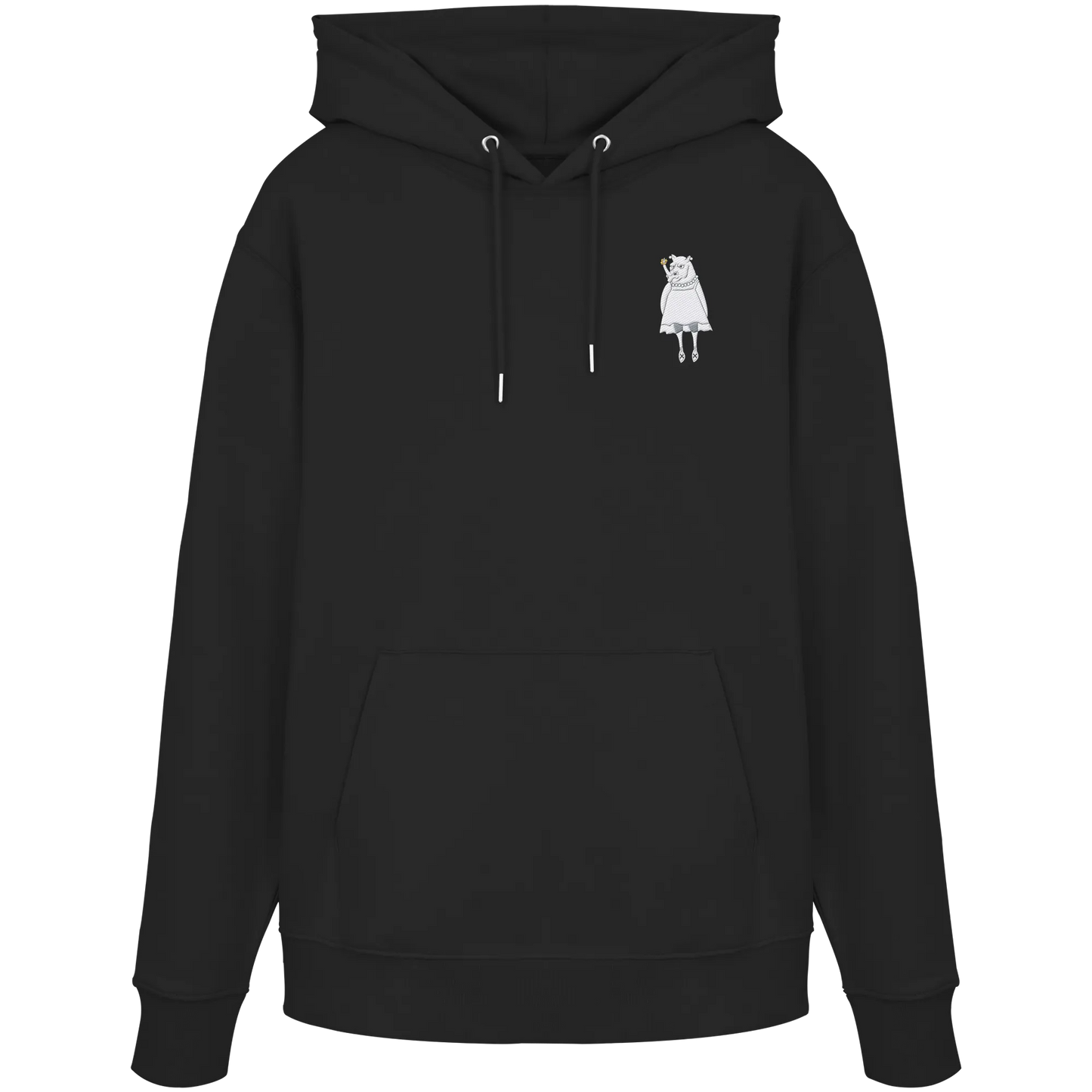 Rhino Embroidered - Organic Hoodie