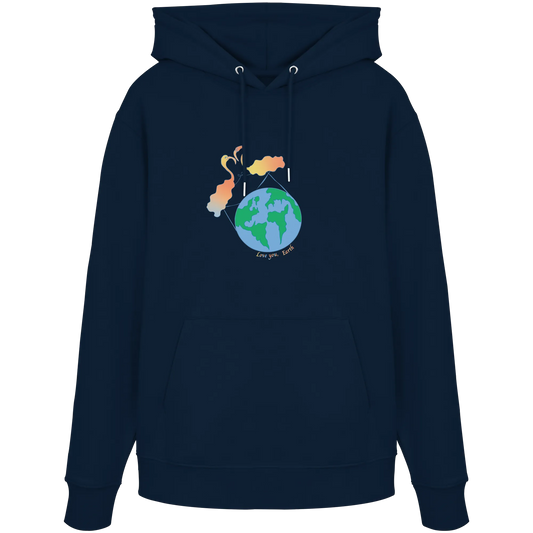Love you Earth! - Organic Hoodie