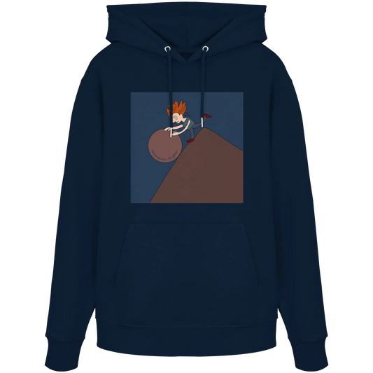 workaholic Sisyphus - Organic Hoodie