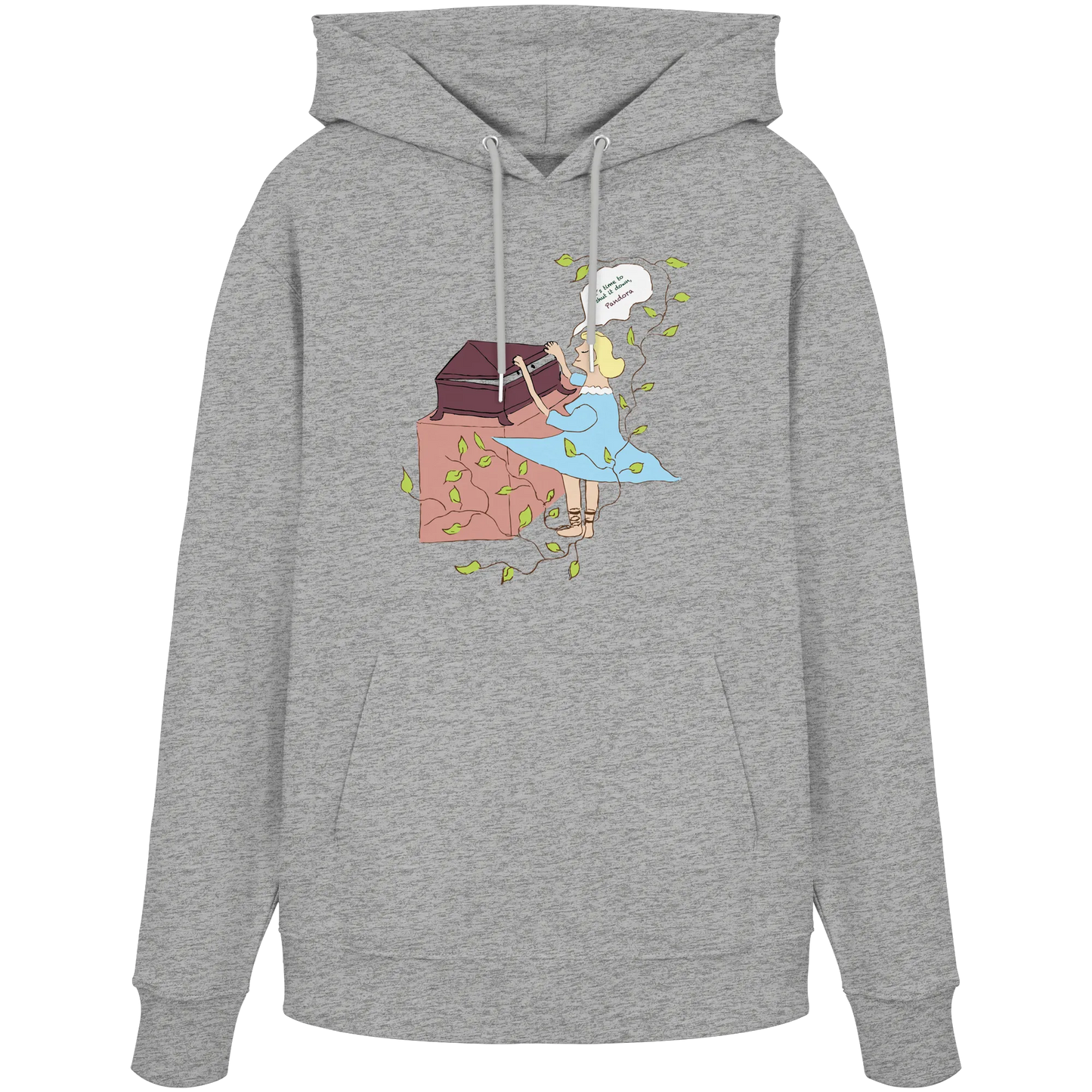 it's time to shut it down pandora! - Organic Hoodie