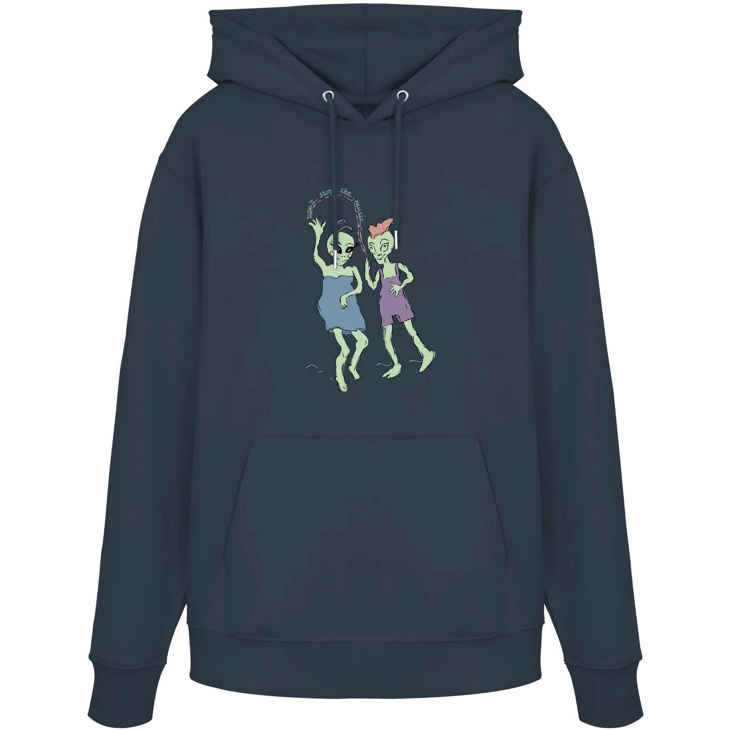 Dancing Aliens! - Organic Hoodie