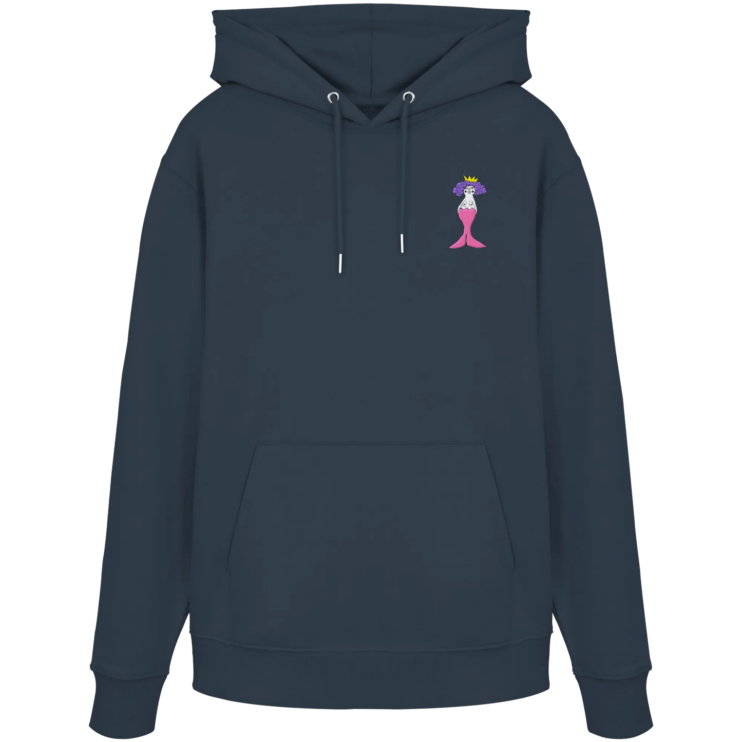 Mermaid Embroidered - Organic Hoodie