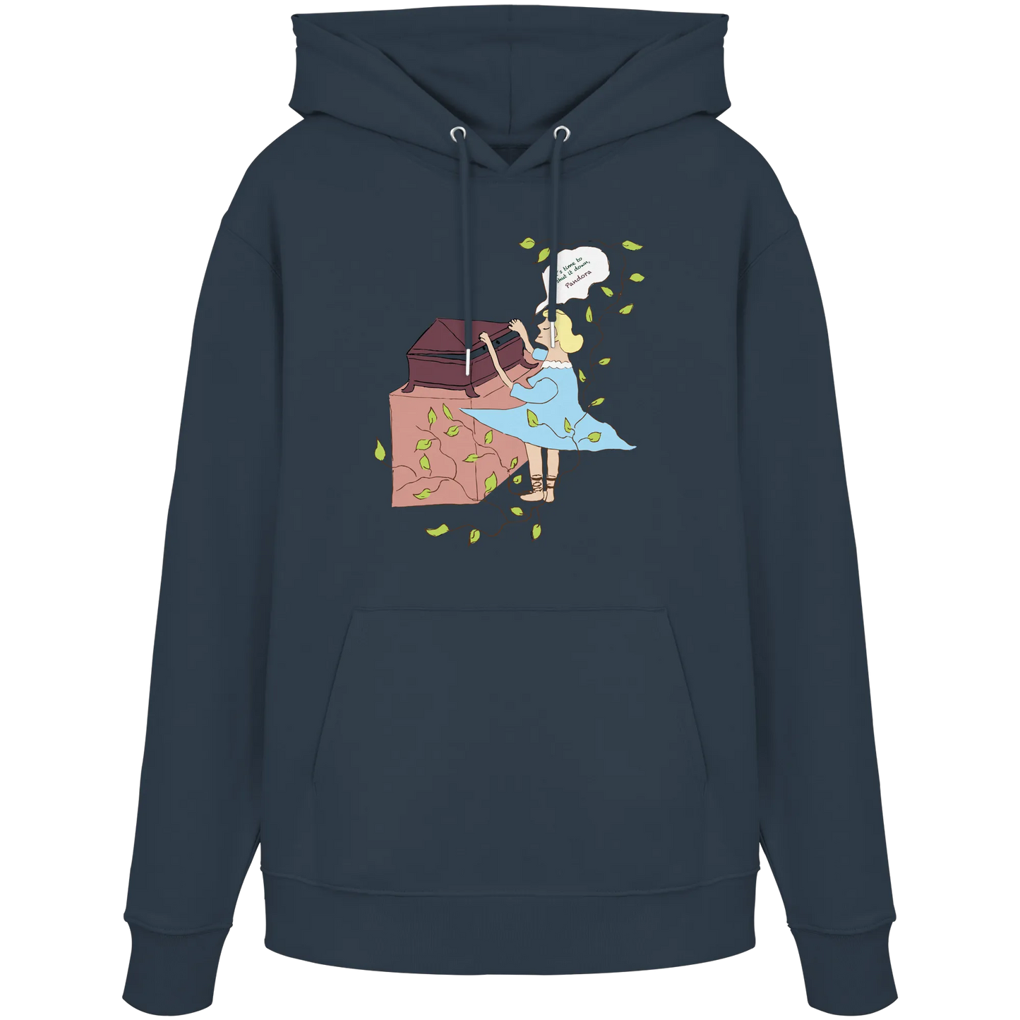 it's time to shut it down pandora! - Organic Hoodie