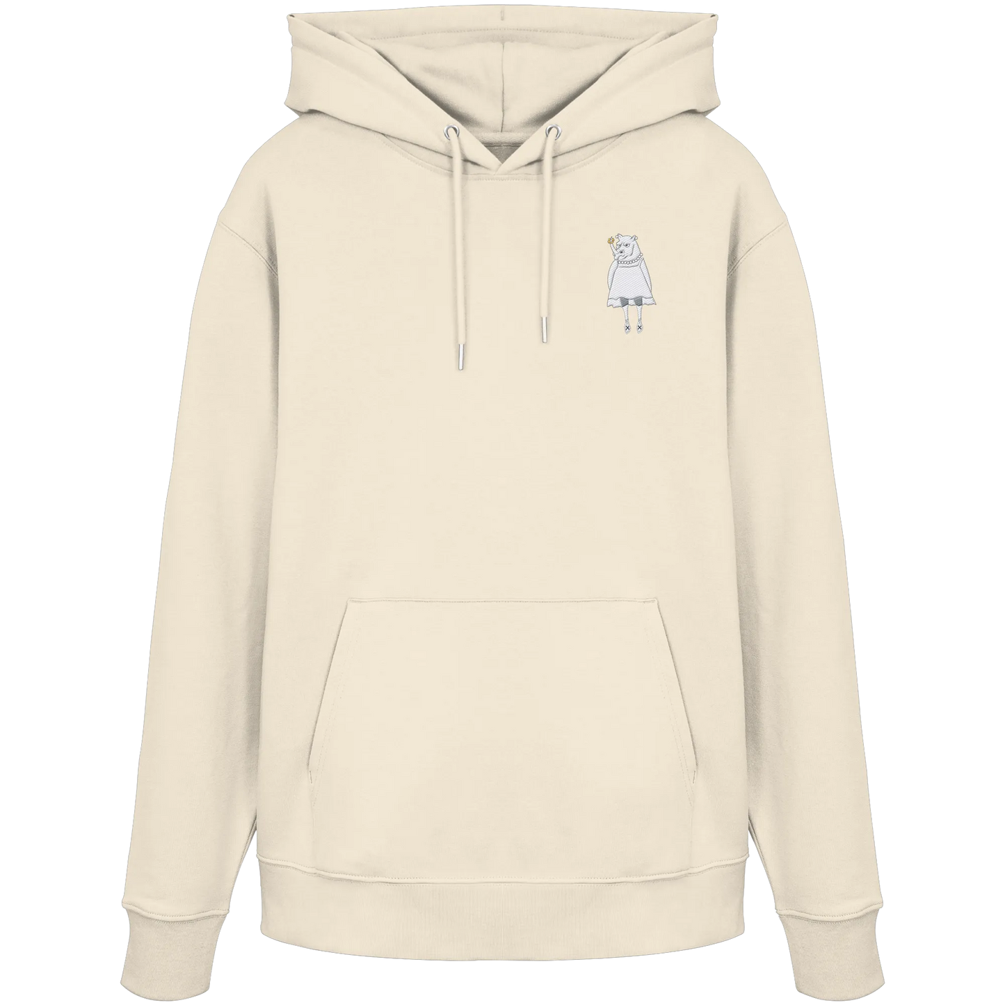 Rhino Embroidered - Organic Hoodie