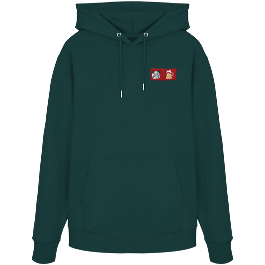 Bark and Brew Embroidery - Organic Hoodie (Stick)
