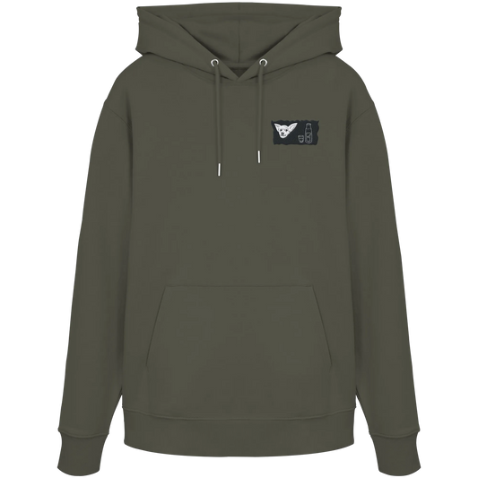 Aragh Sagi Embroidery - Organic Hoodie (Stick)