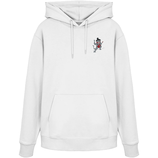 rockstar embroidery - Organic Hoodie (Stick)