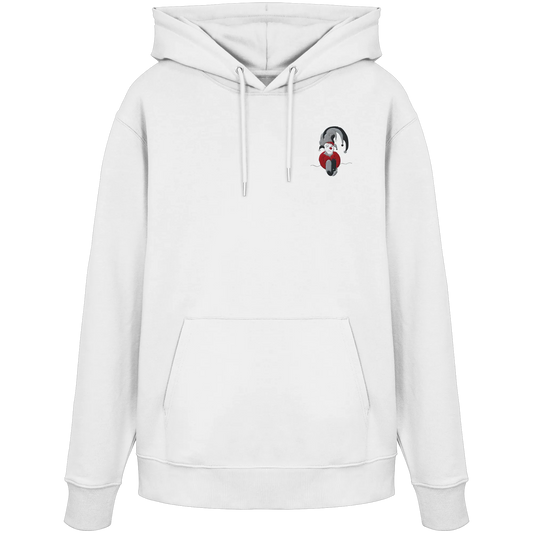 Blue Clown - Organic Hoodie (Stick)