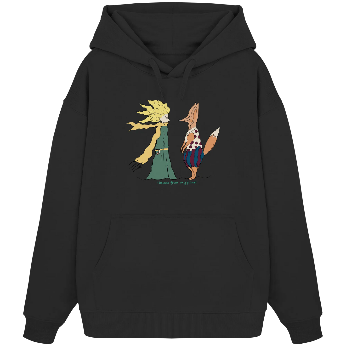 The one from my planet - Organic Oversize Hoodie