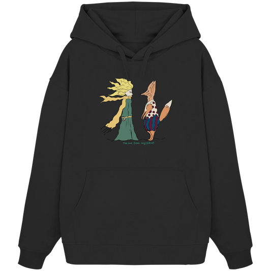 The one from my planet - Organic Oversize Hoodie
