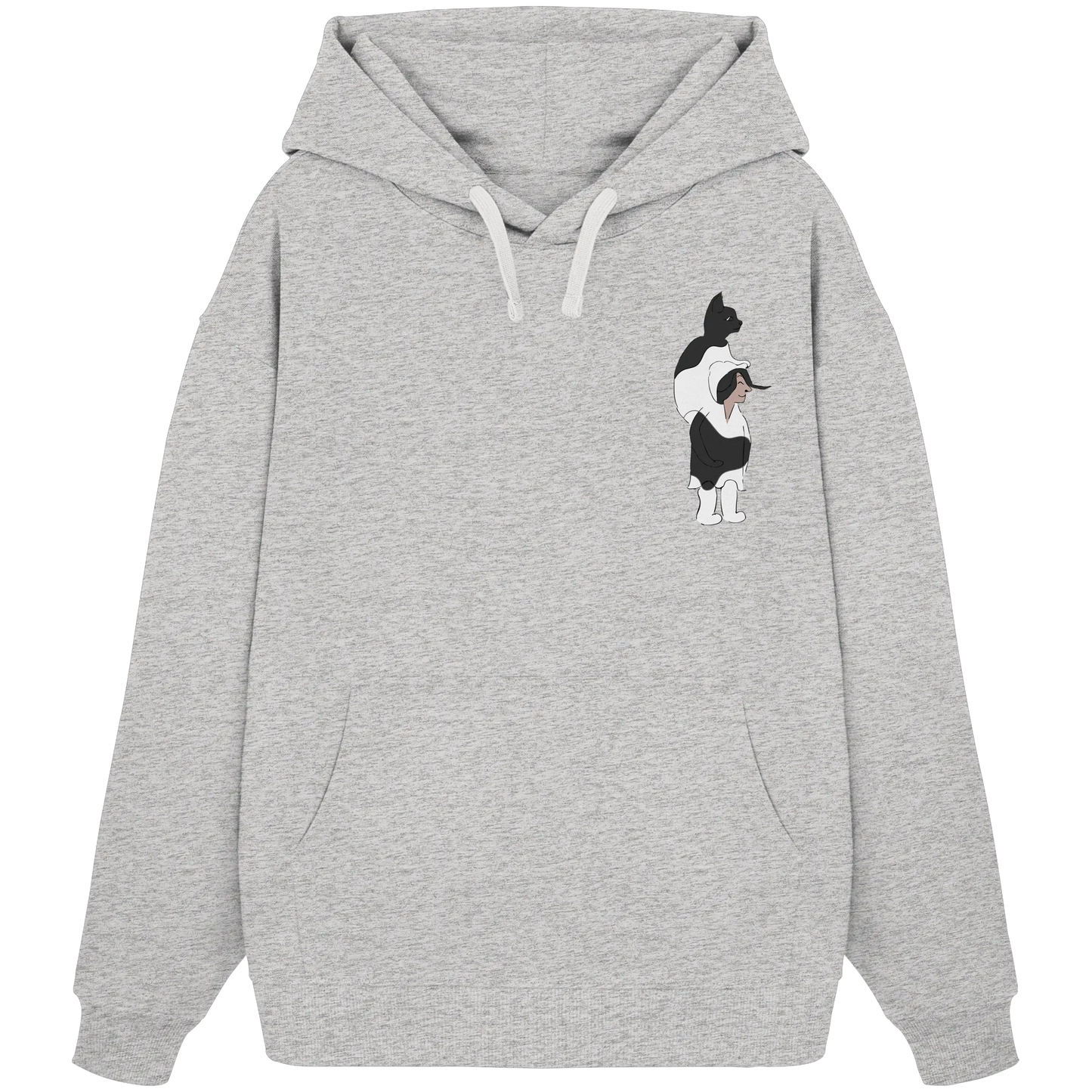 Cat Person - Organic Oversize Hoodie