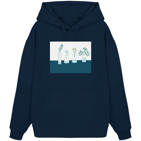 Flowers! - Organic Oversize Hoodie