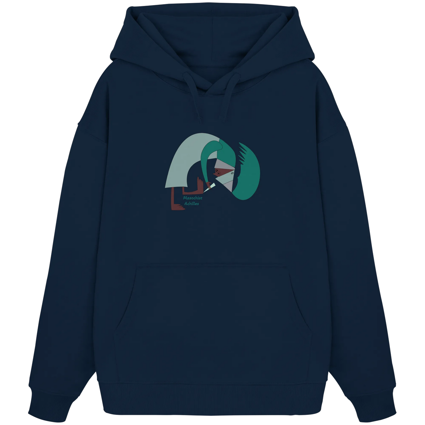 Masochist Achilles - Organic Oversize Hoodie