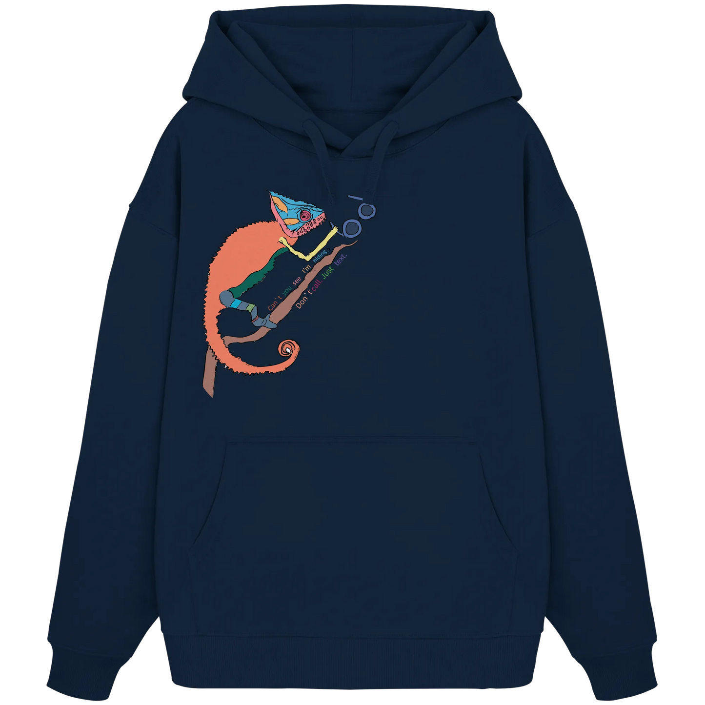 Don't call me - Organic Oversize Hoodie