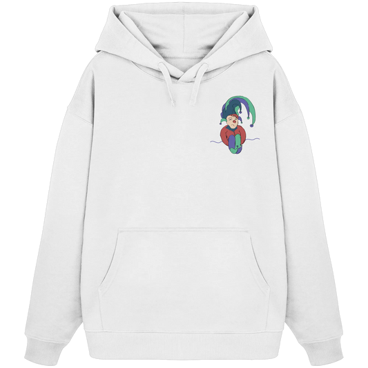 Blue Clown - Organic Oversize Hoodie