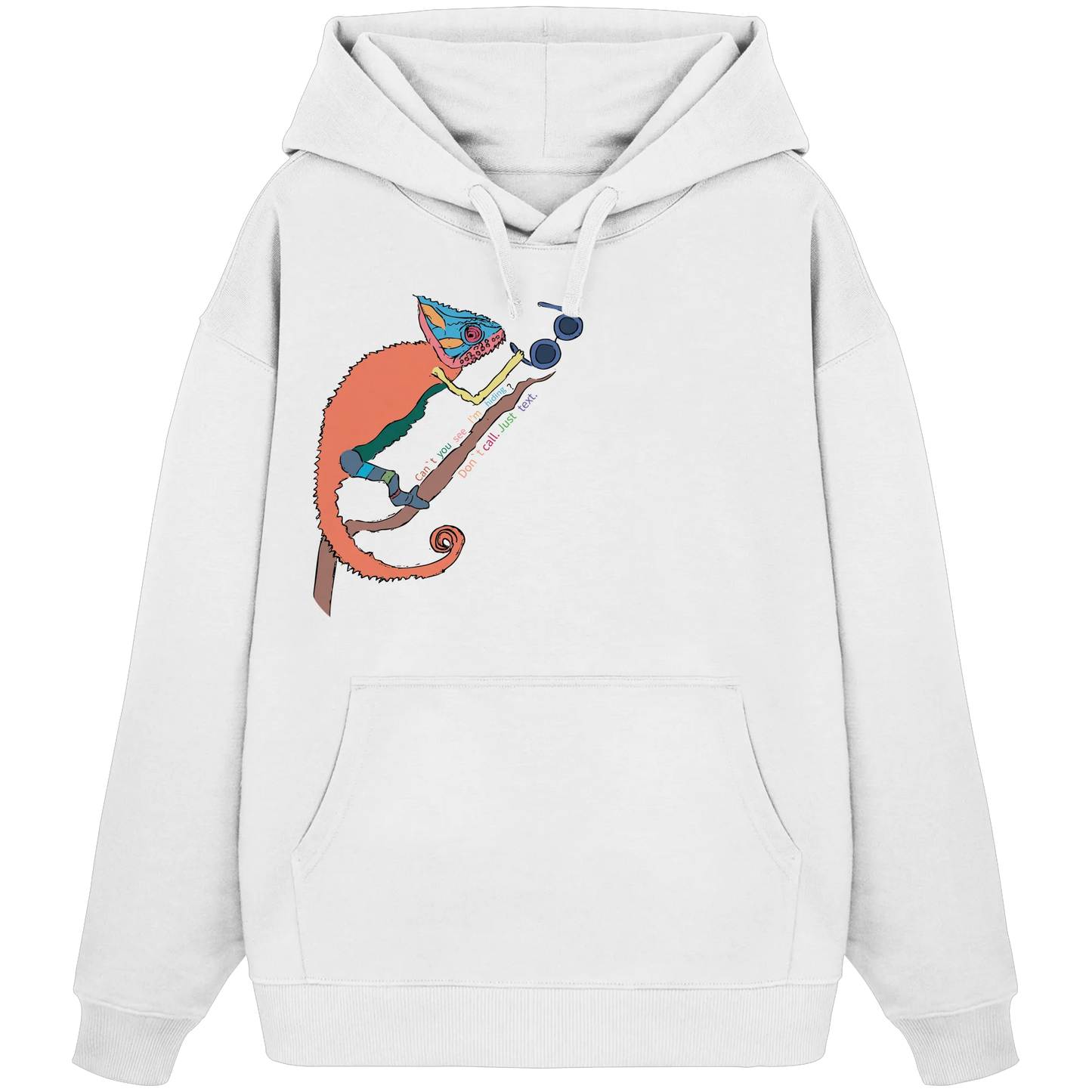 Don't call me - Organic Oversize Hoodie