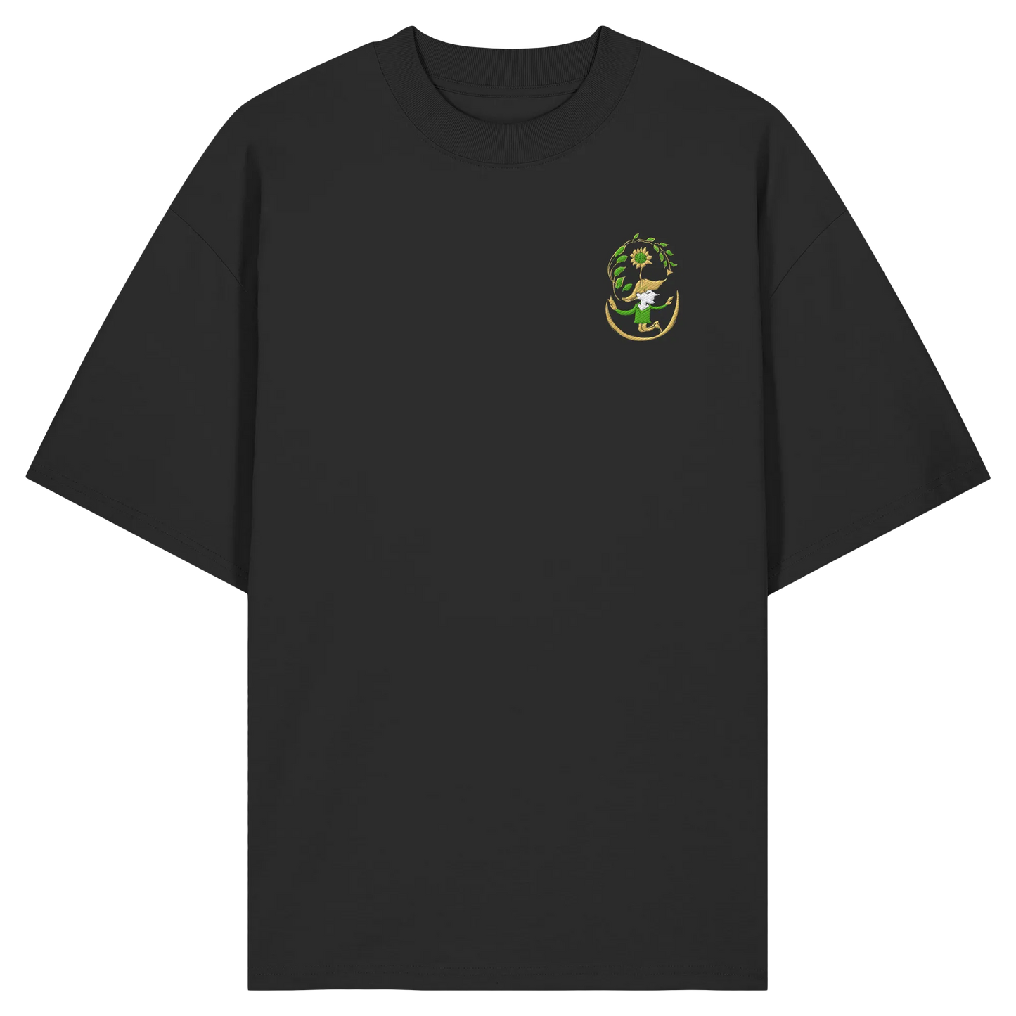 Hooded Hope Embroidered - Organic Oversize Shirt