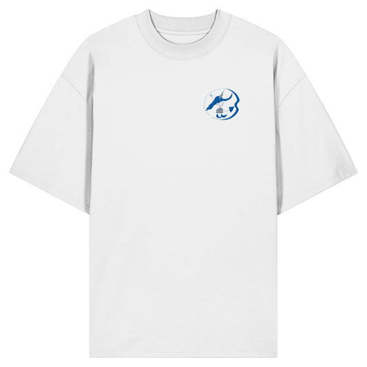 Inner Robin Embroidery - Organic Oversize Shirt (Stick)