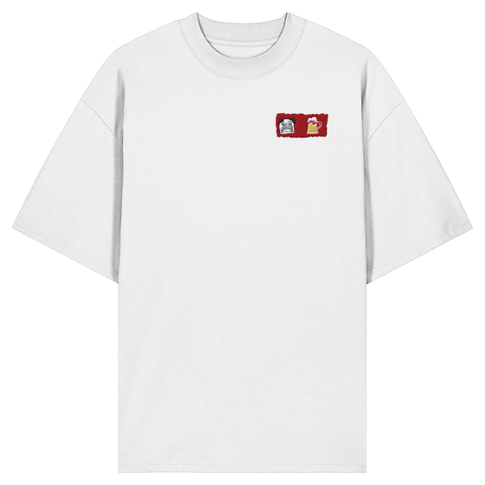 Bark and Brew Embroidery - Organic Oversize Shirt (Stick)