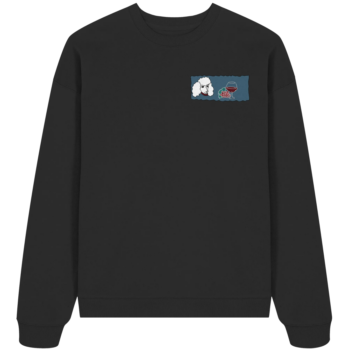 Wine Dog - Organic Oversize Sweatshirt
