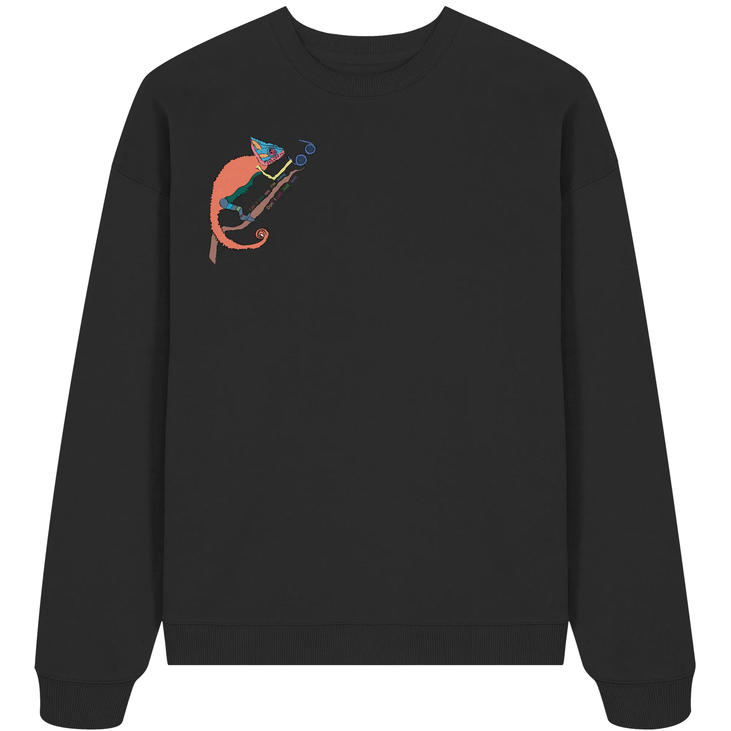 Don't call me - Organic Oversize Sweatshirt