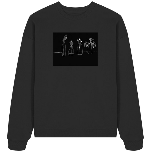 Flowers!- Organic Oversize Sweatshirt