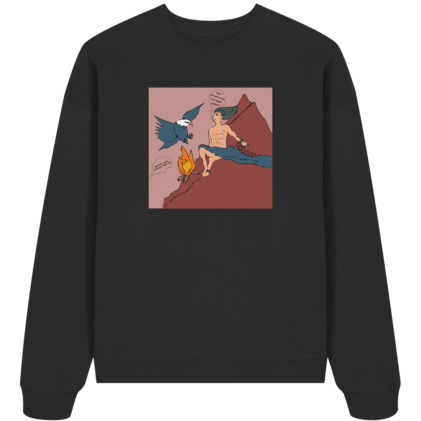 Prometheus - Organic Oversize Sweatshirt