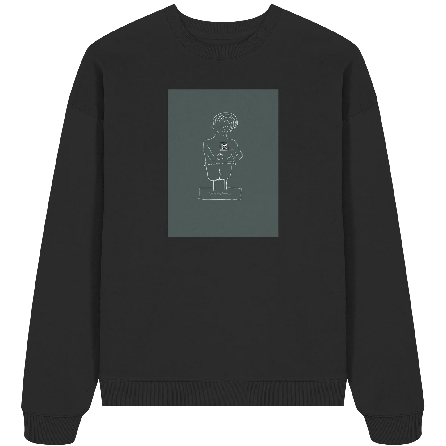 connecting - Organic Oversize Sweatshirt
