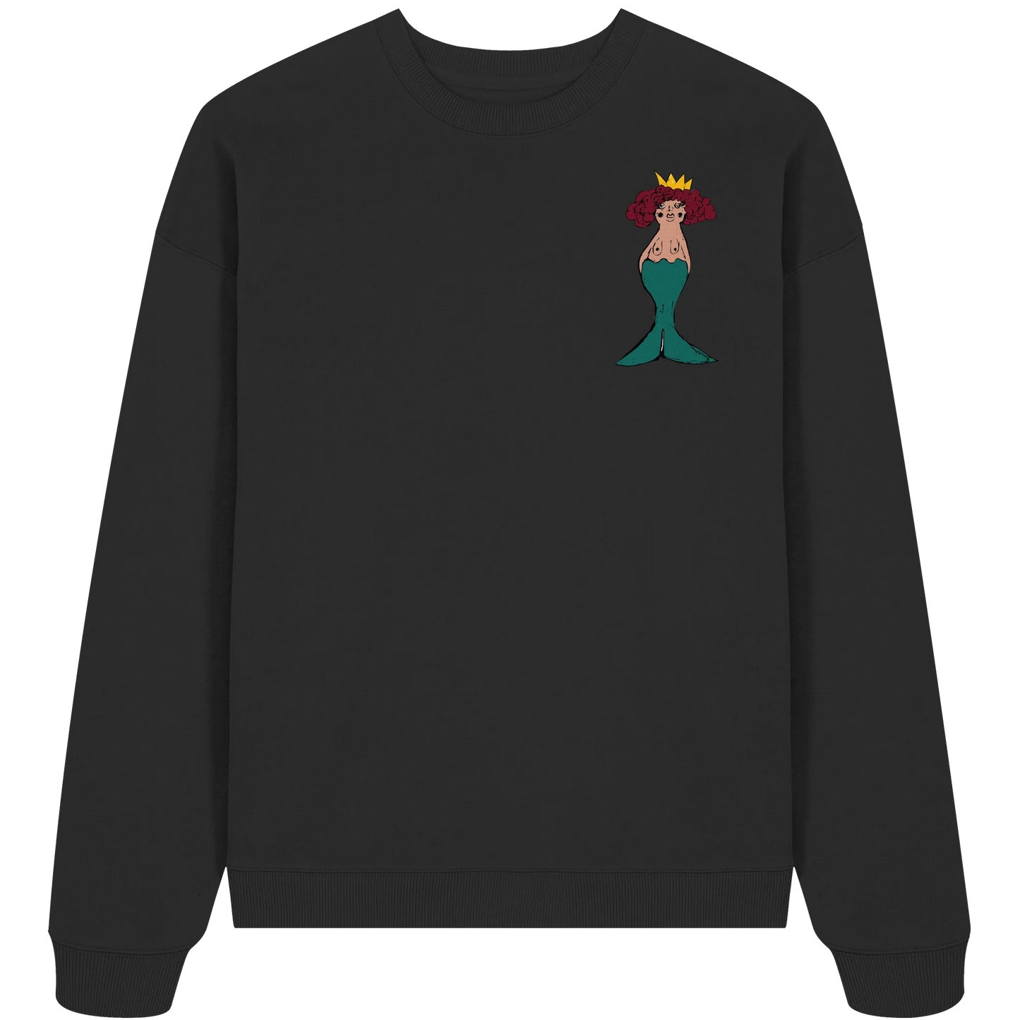 Mermaid - Organic Oversize Sweatshirt