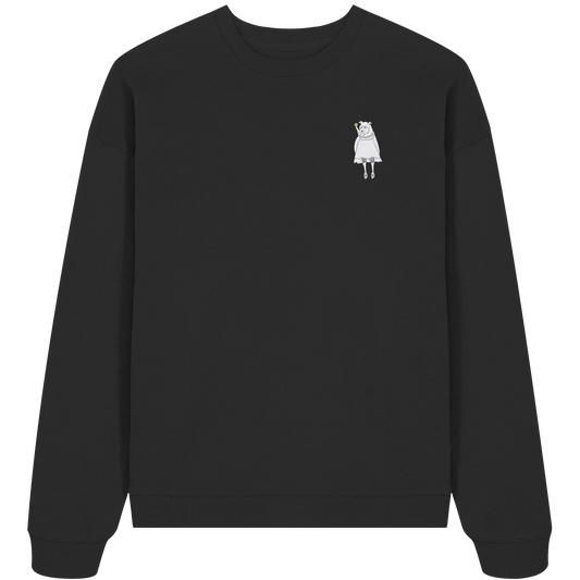 Rhino Embroidered - Organic Oversize Sweatshirt