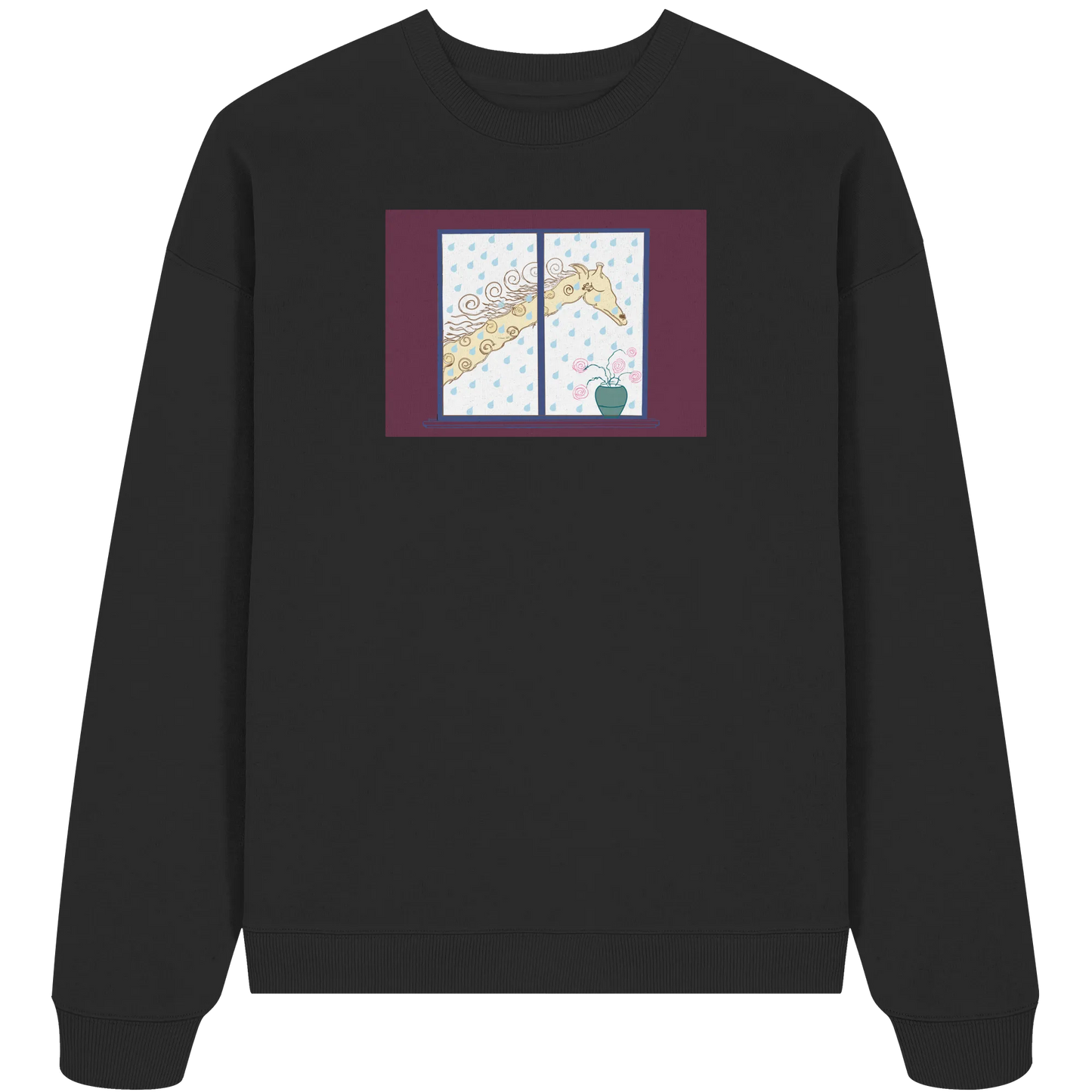 Giraffe  - Organic Oversize Sweatshirt