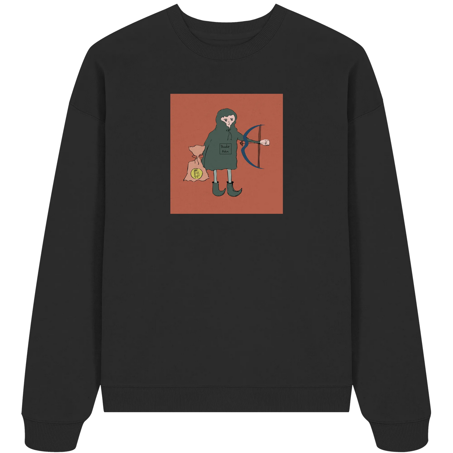 Hoodie Robin - Organic Oversize Sweatshirt