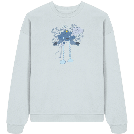 Cloudy Now - Organic Oversize Sweatshirt