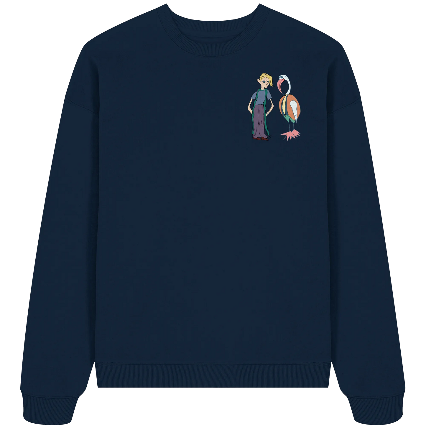 The Boy and the Heron - Organic Oversize Sweatshirt