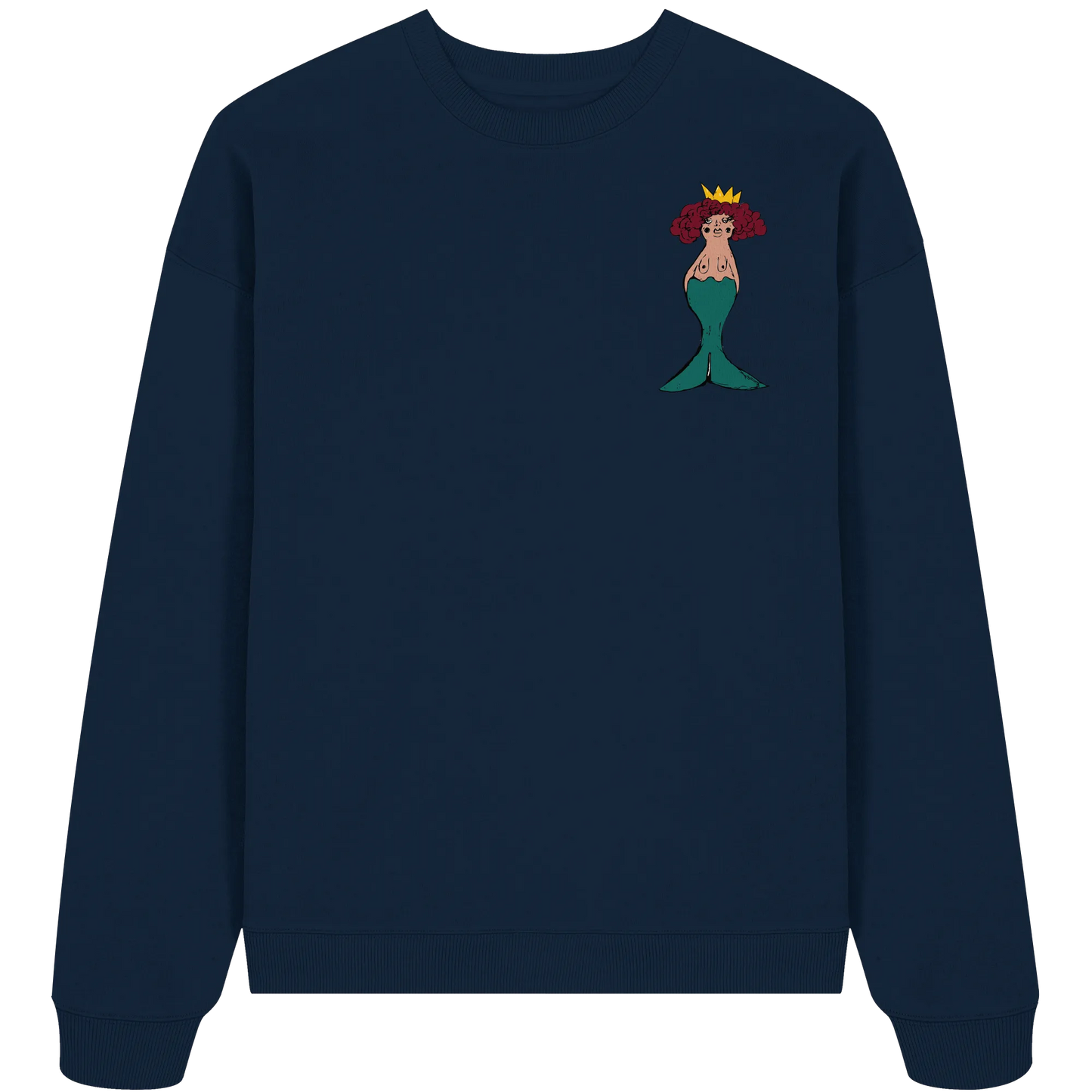 Mermaid - Organic Oversize Sweatshirt