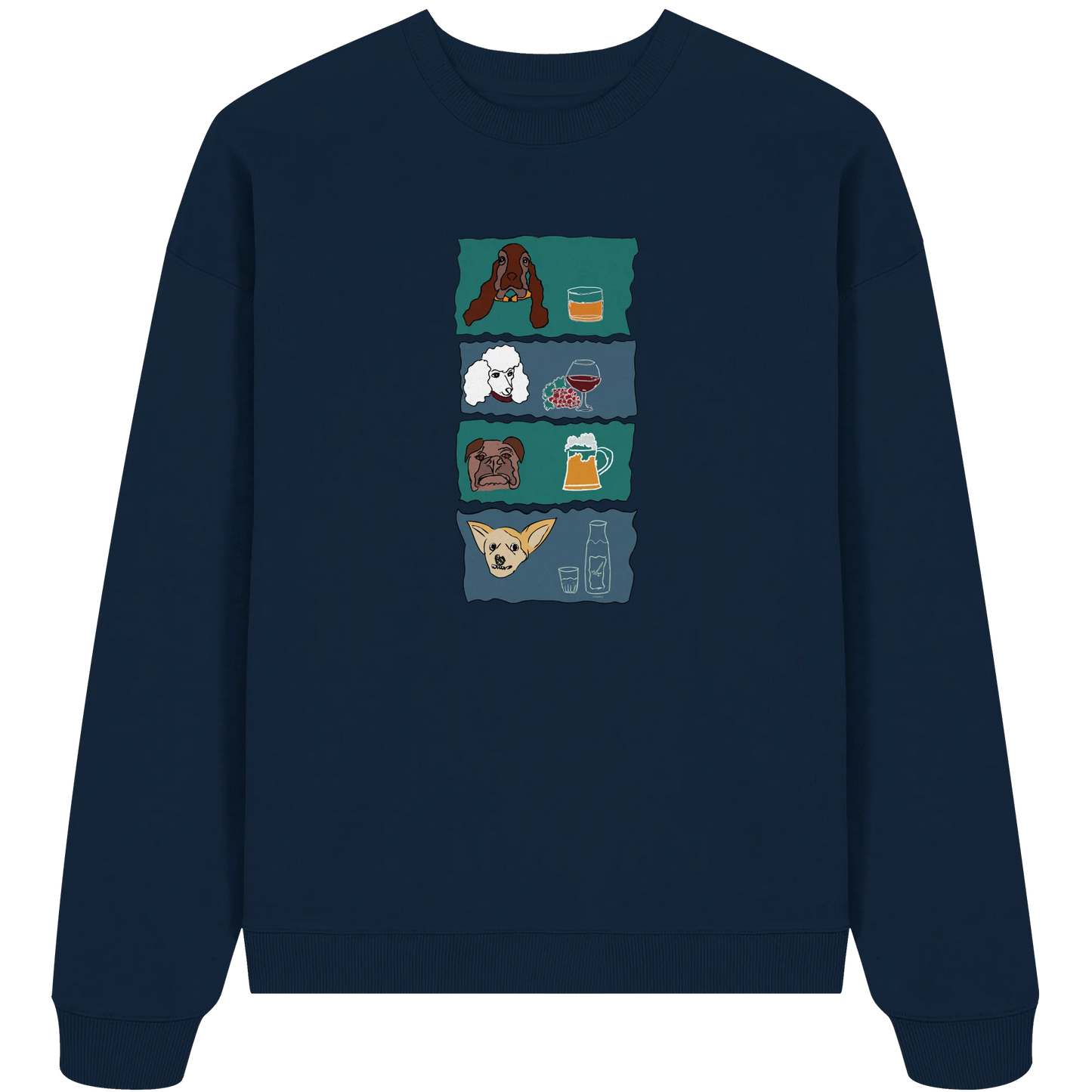 Dogs! - Organic Oversize Sweatshirt