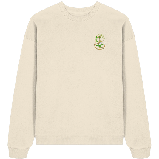 Hooded Hope Embroidered - Organic Oversize Sweatshirt